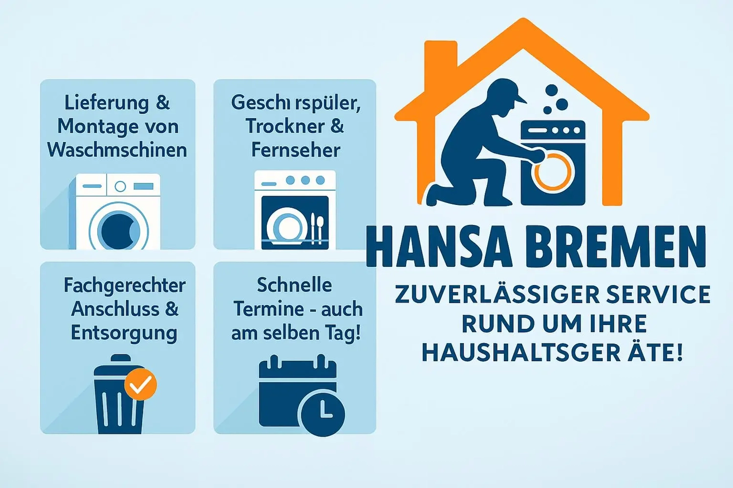 Hansa Bremen-Montageservice und Dienstleistung UG – Haushaltsgeräte-Dienstleistungen
